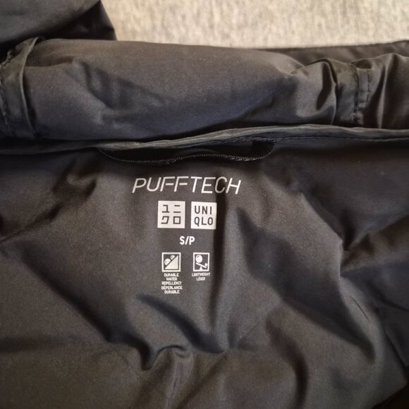 UNIQLO PUFFTECH JACKET | Size SMALL | BLACK - Picture 2 of 5